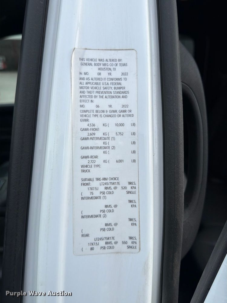 image for item ED5154 2022 RAM 2500 Crew Cab pickup truck