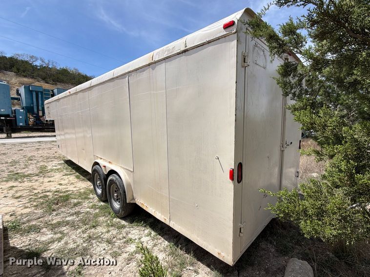 image for item ED5174 2013 W-W Trailer Mfg. enclosed cargo trailer