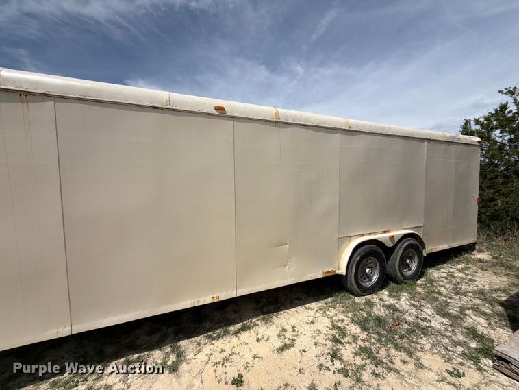 image for item ED5174 2013 W-W Trailer Mfg. enclosed cargo trailer