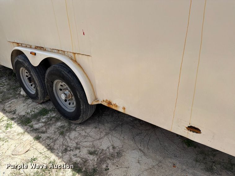 image for item ED5174 2013 W-W Trailer Mfg. enclosed cargo trailer