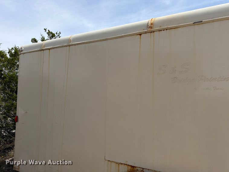 image for item ED5174 2013 W-W Trailer Mfg. enclosed cargo trailer