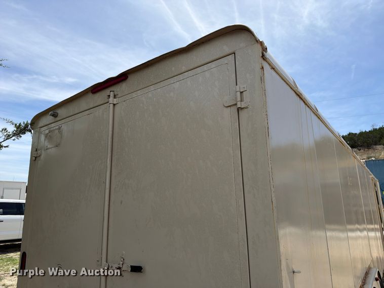 image for item ED5174 2013 W-W Trailer Mfg. enclosed cargo trailer