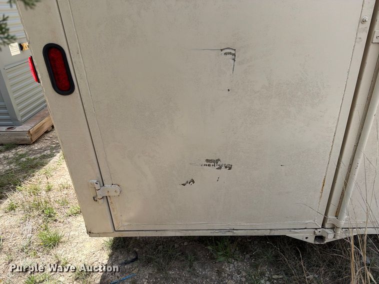 image for item ED5174 2013 W-W Trailer Mfg. enclosed cargo trailer