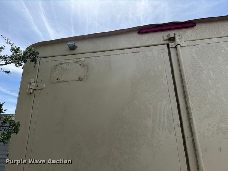 image for item ED5174 2013 W-W Trailer Mfg. enclosed cargo trailer