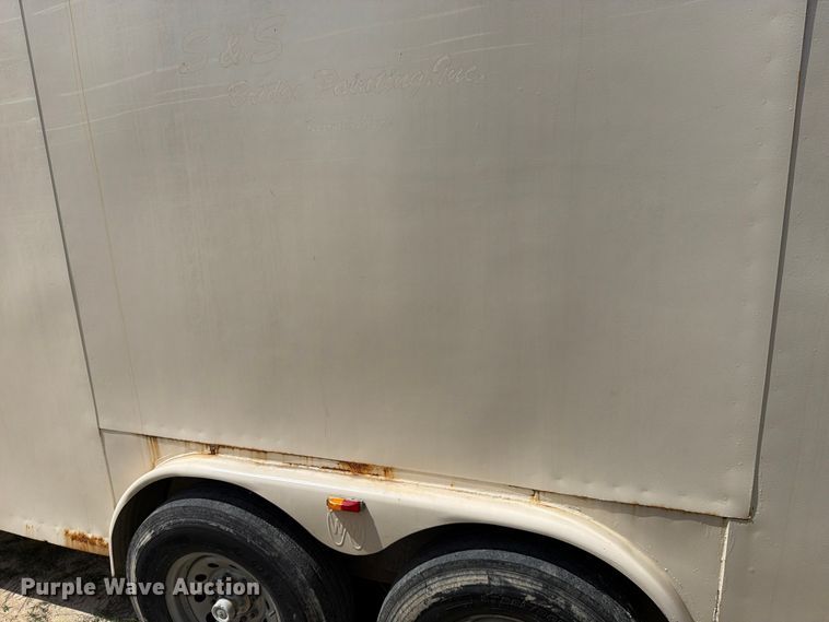 image for item ED5174 2013 W-W Trailer Mfg. enclosed cargo trailer