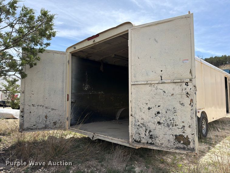 image for item ED5174 2013 W-W Trailer Mfg. enclosed cargo trailer