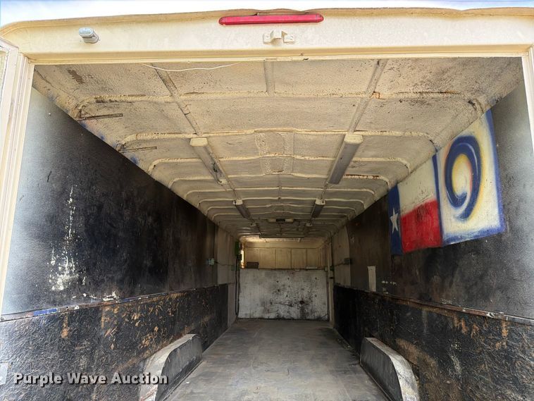 image for item ED5174 2013 W-W Trailer Mfg. enclosed cargo trailer