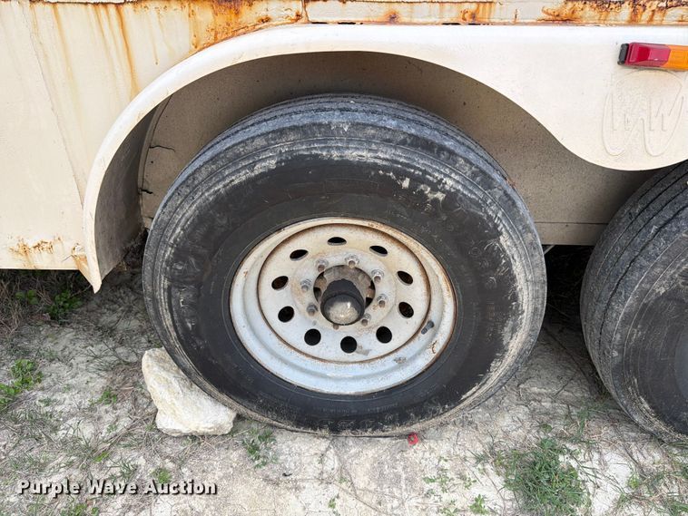 image for item ED5174 2013 W-W Trailer Mfg. enclosed cargo trailer