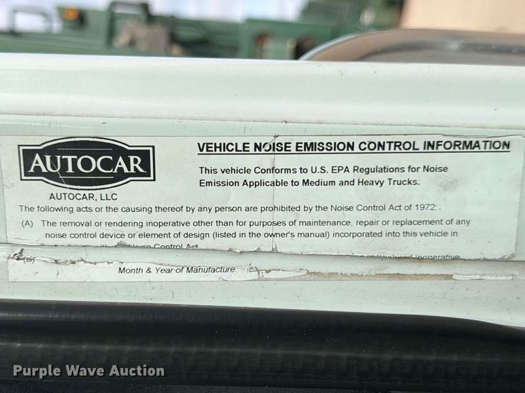 image for item ED5191 2005 Autocar Xpeditor refuse truck