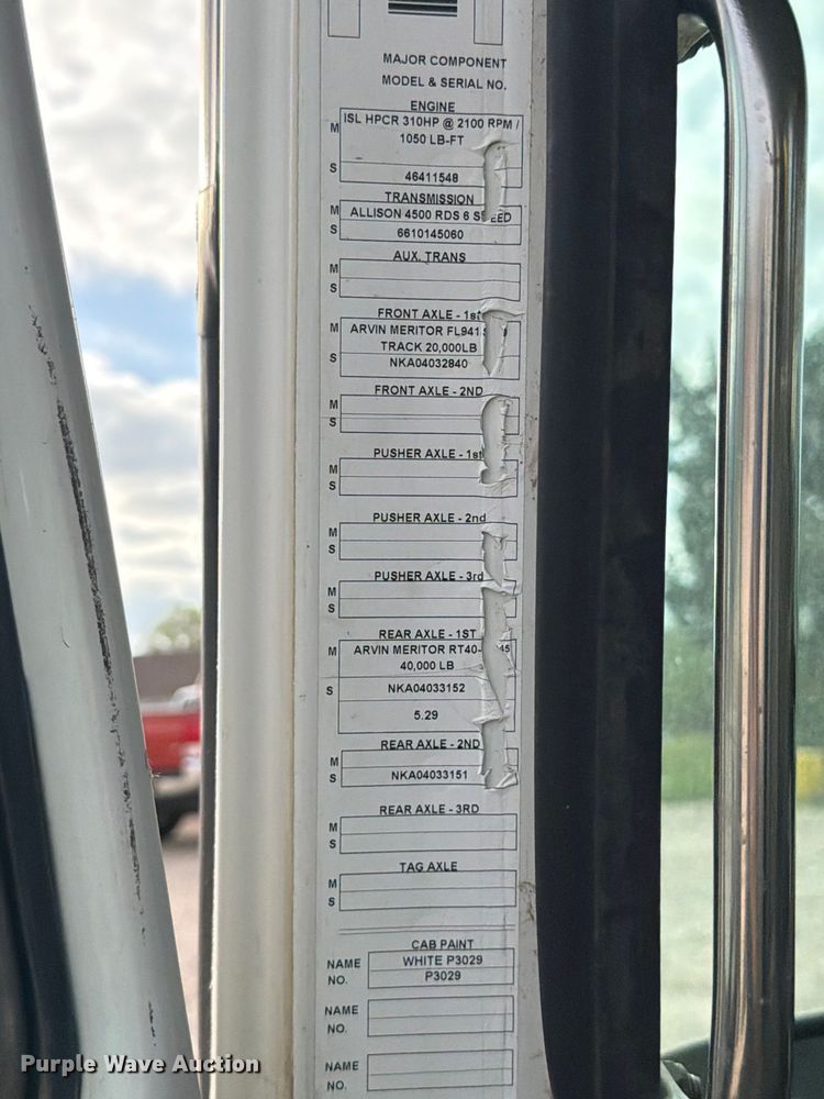 image for item ED5191 2005 Autocar Xpeditor refuse truck