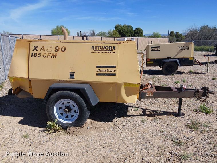 image for item EE5229 1997 Atlas Copco XAS90 air compressor