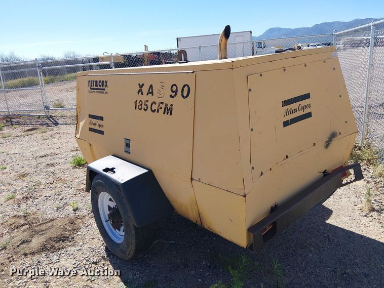 image for item EE5229 1997 Atlas Copco XAS90 air compressor