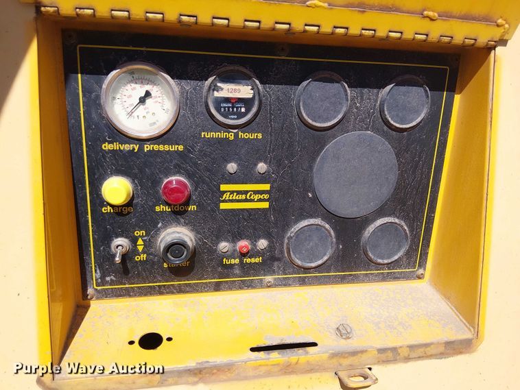 image for item EE5229 1997 Atlas Copco XAS90 air compressor