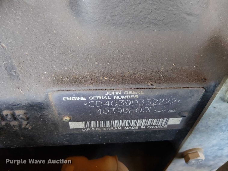 image for item EE5229 1997 Atlas Copco XAS90 air compressor