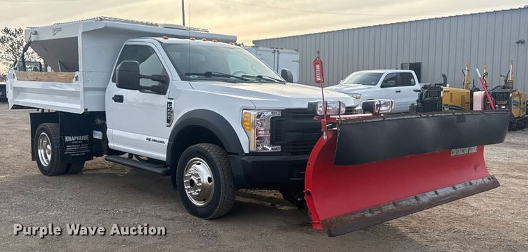 image for item EG1996 2017 Ford F450 Super Duty XL dump truck