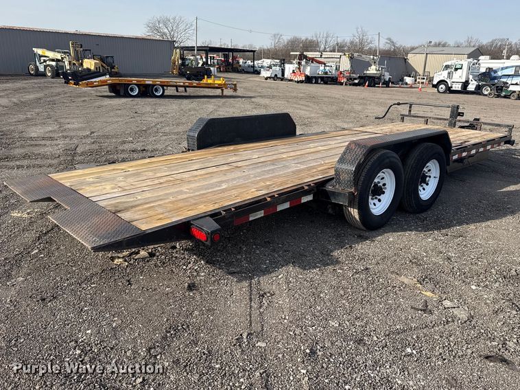 image for item EG2132 2014 Big Tex 14TL-22BK tilt deck utility trailer