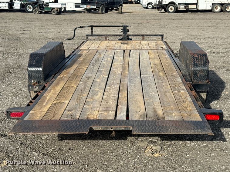 image for item EG2132 2014 Big Tex 14TL-22BK tilt deck utility trailer