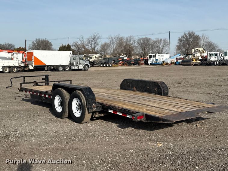 image for item EG2132 2014 Big Tex 14TL-22BK tilt deck utility trailer