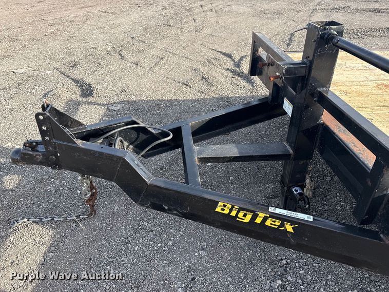 image for item EG2132 2014 Big Tex 14TL-22BK tilt deck utility trailer