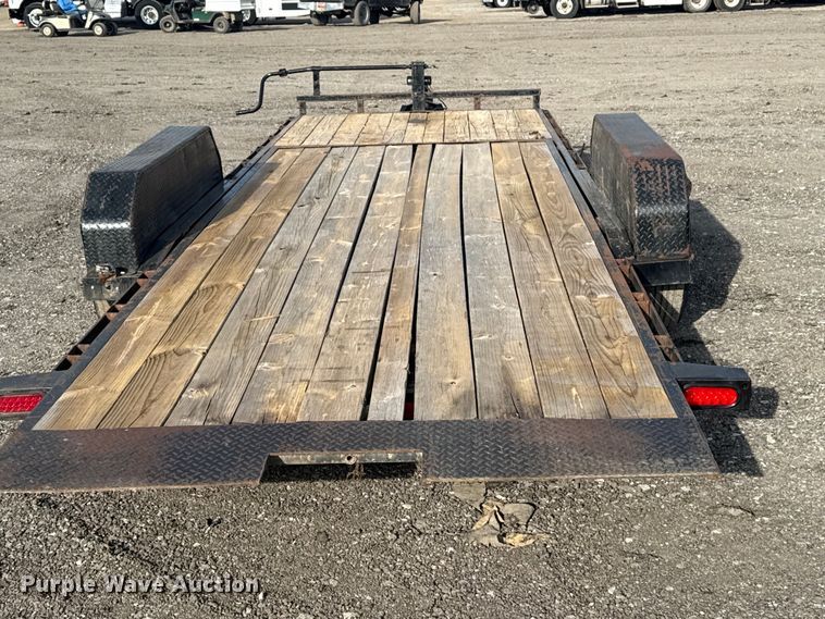 image for item EG2132 2014 Big Tex 14TL-22BK tilt deck utility trailer