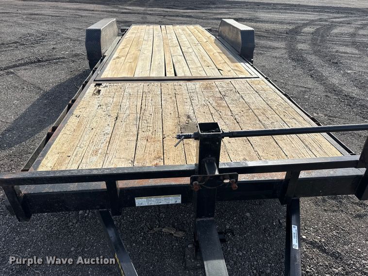 image for item EG2132 2014 Big Tex 14TL-22BK tilt deck utility trailer