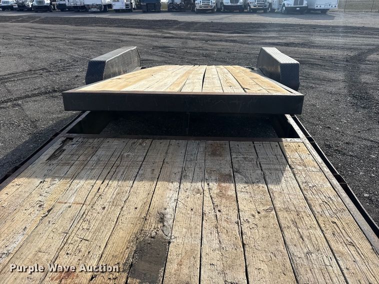 image for item EG2132 2014 Big Tex 14TL-22BK tilt deck utility trailer