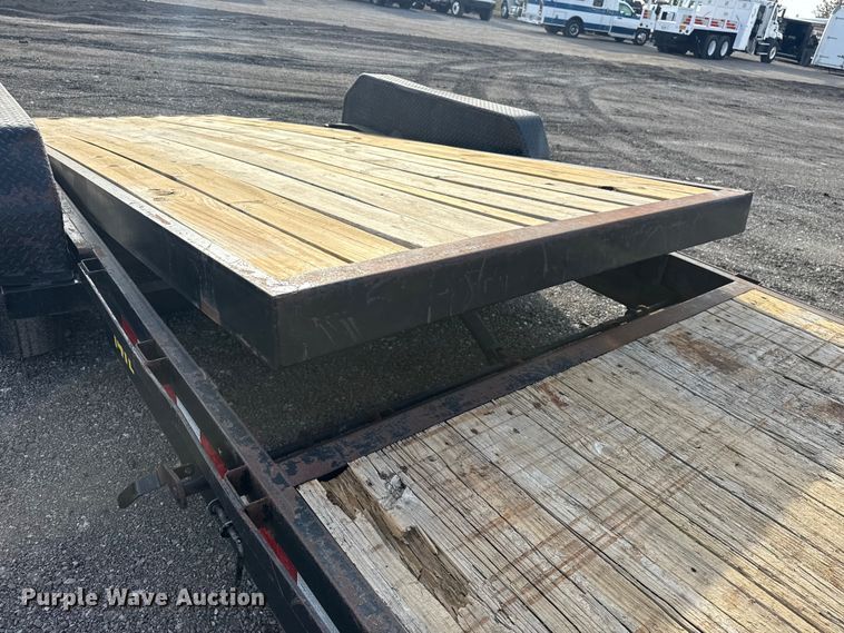 image for item EG2132 2014 Big Tex 14TL-22BK tilt deck utility trailer