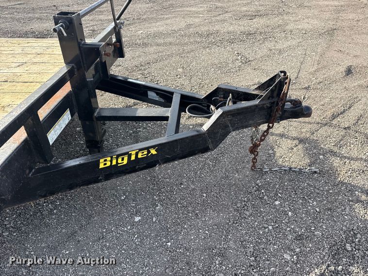 image for item EG2132 2014 Big Tex 14TL-22BK tilt deck utility trailer