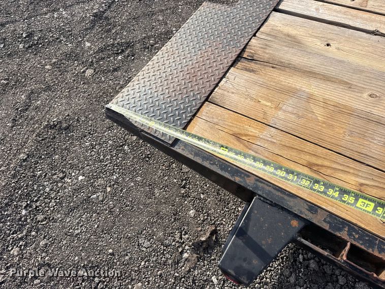 image for item EG2132 2014 Big Tex 14TL-22BK tilt deck utility trailer