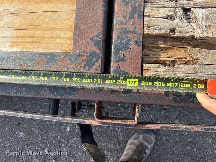 image for item EG2132 2014 Big Tex 14TL-22BK tilt deck utility trailer