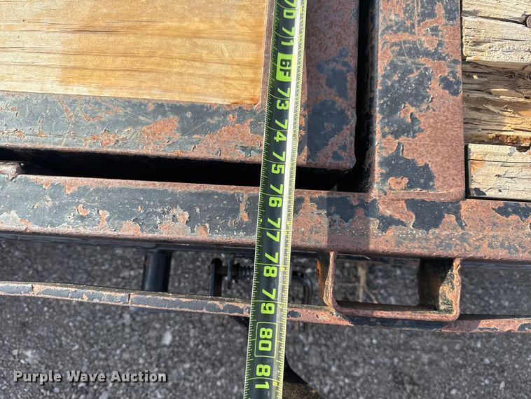 image for item EG2132 2014 Big Tex 14TL-22BK tilt deck utility trailer