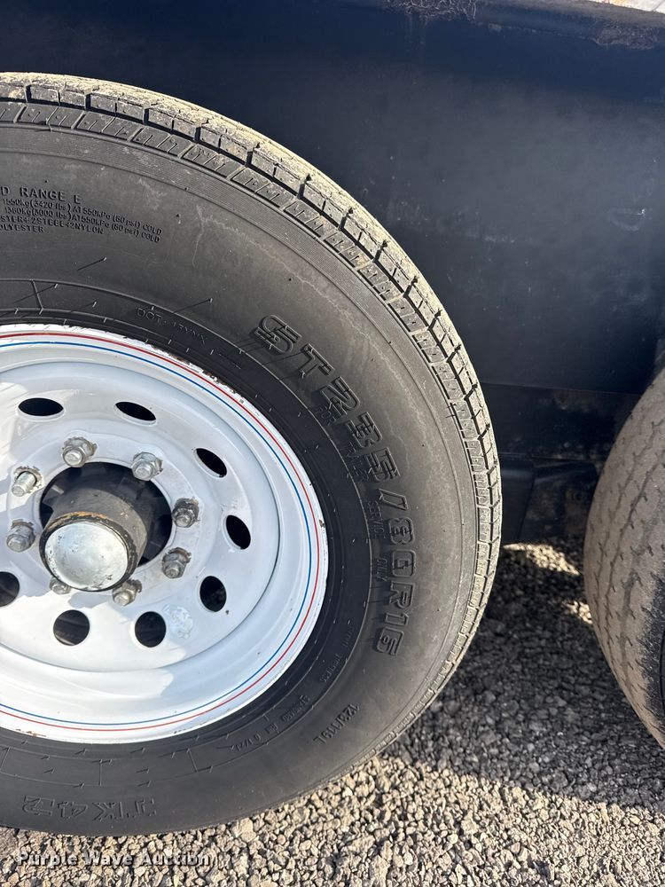 image for item EG2132 2014 Big Tex 14TL-22BK tilt deck utility trailer