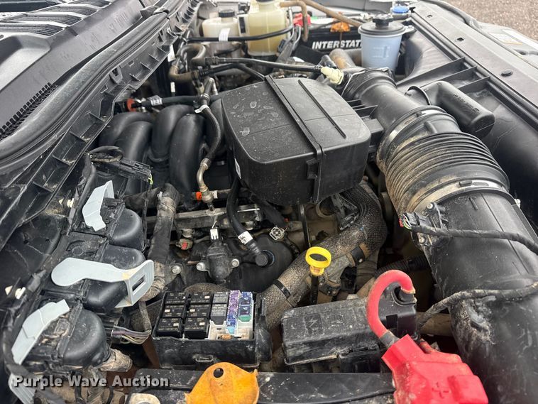 image for item EG2158 2022 Ford F350 Super Duty XL Ext. Cab flatbed pickup truck