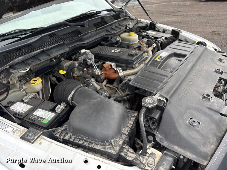 image for item EG2164 2012 Dodge Ram 3500 Crew Cab flatbed pickup truck