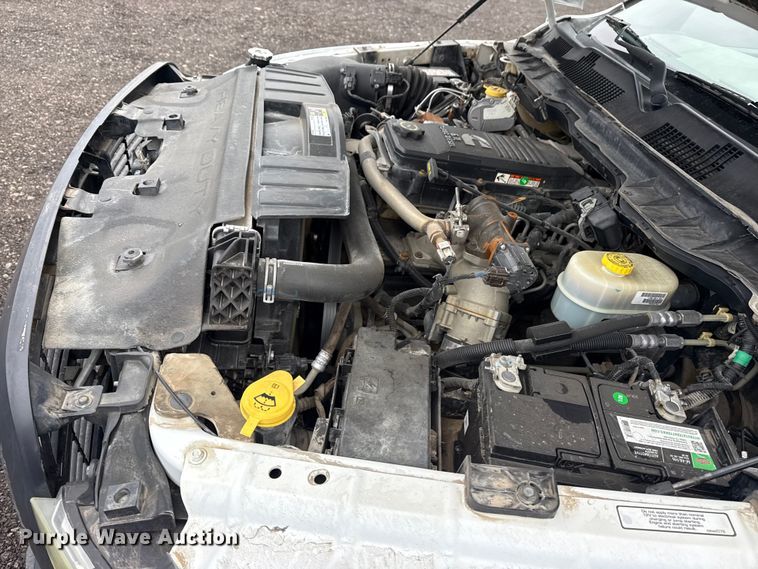 image for item EG2164 2012 Dodge Ram 3500 Crew Cab flatbed pickup truck