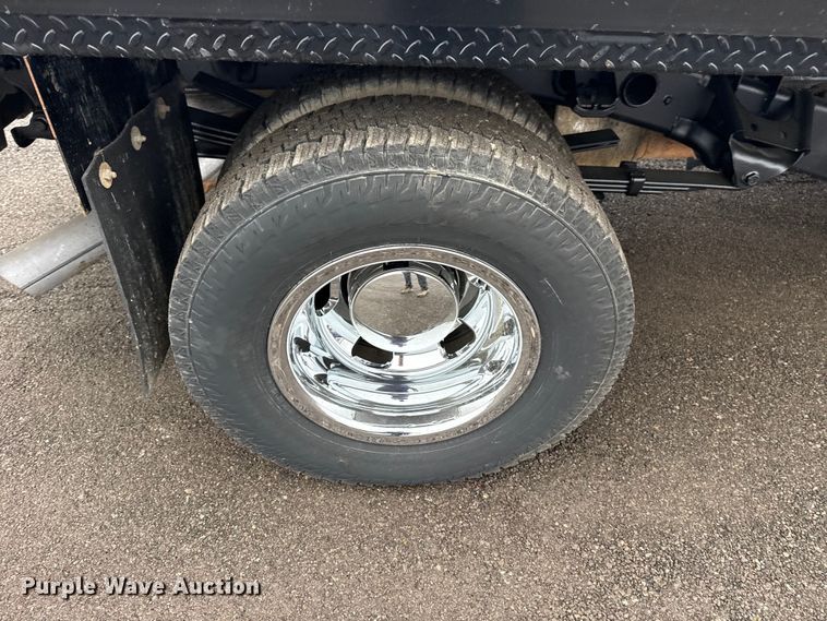 image for item EG2164 2012 Dodge Ram 3500 Crew Cab flatbed pickup truck