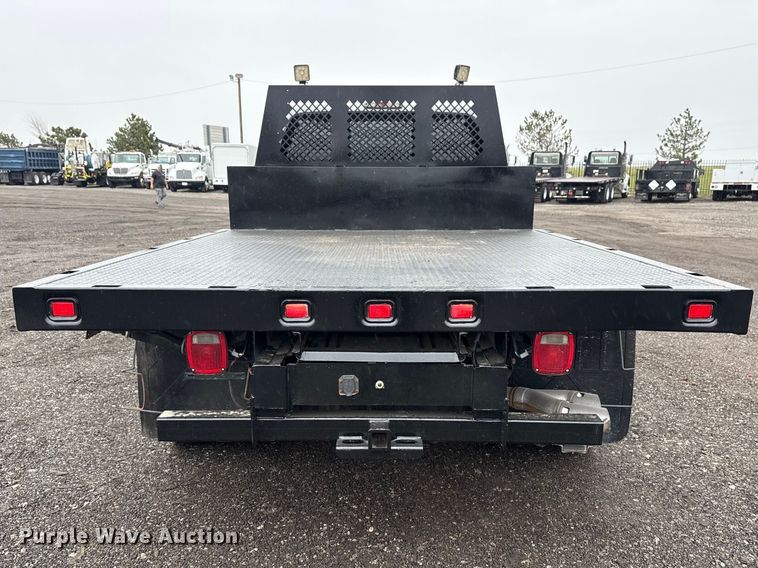 image for item EG8848 2015 Ford F450 Super Duty Crew Cab flatbed truck