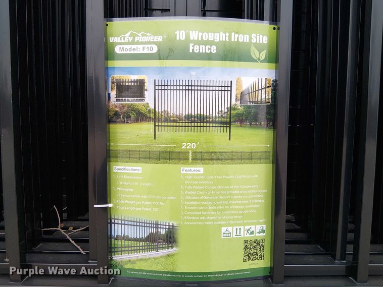 image for item EH4083 (22) Valley Pioneer F10 fence panels