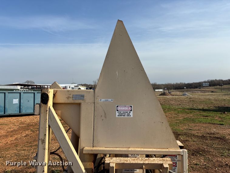 image for item EO4050 2001 J.V. Manufacturing, Inc. Cram-A-Lot QTT00140 cart tipper