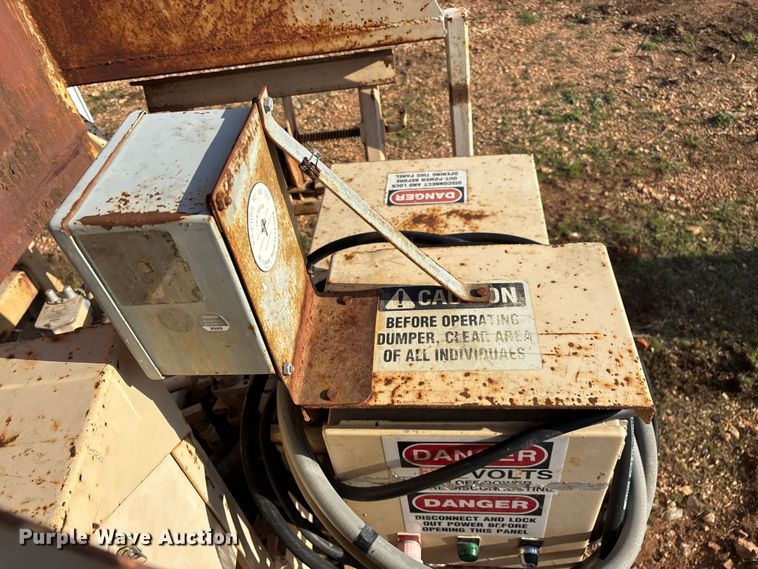 image for item EO4050 2001 J.V. Manufacturing, Inc. Cram-A-Lot QTT00140 cart tipper