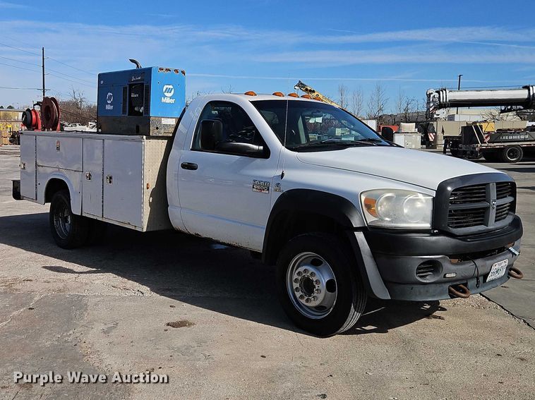 image for item EO7149 2008 Dodge Ram 5500 utility / service truck