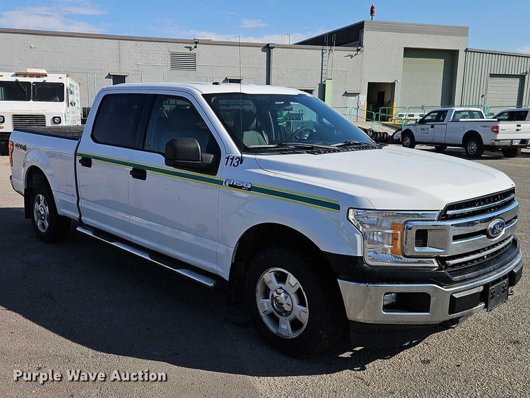 image for item EO7176 2018 Ford F150 Crew Cab pickup truck