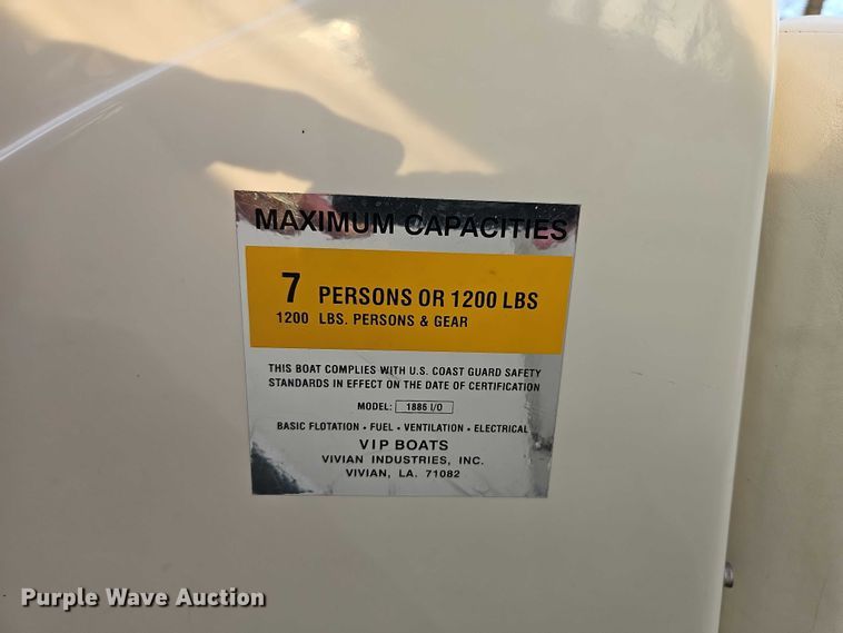 image for item EO7180 1999 VIP  Vision boat