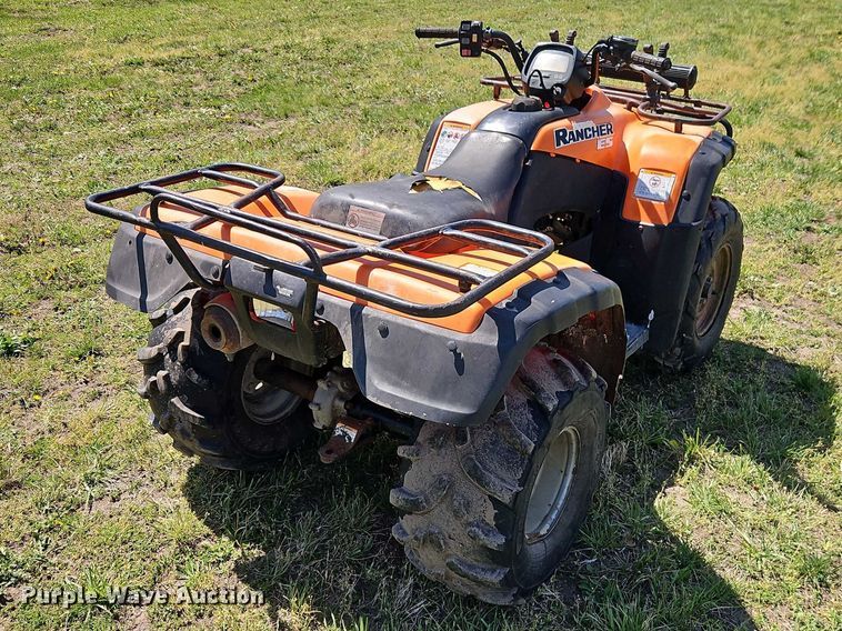 image for item EO7215 2001 Honda Fourtrax Rancher ATV