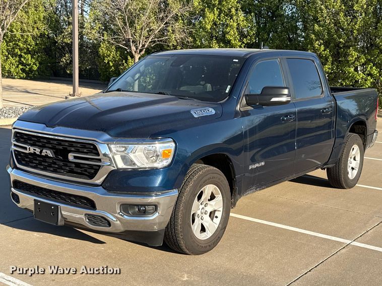 image for item ES5781 2022 RAM 1500 Crew Cab pickup truck