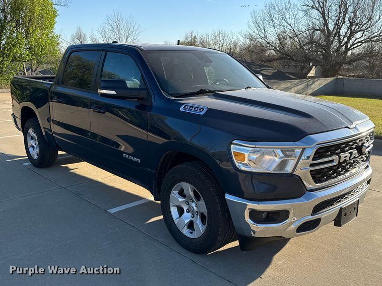 image for item ES5781 2022 RAM 1500 Crew Cab pickup truck