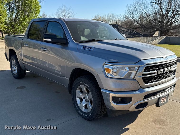 image for item ES5804 2022 RAM 1500 Crew Cab pickup truck