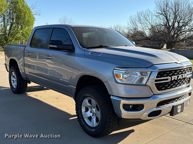 image for item ES5805 2022 RAM 1500 Crew Cab pickup truck