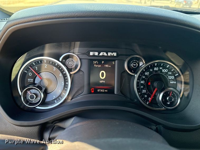 image for item ES5807 2023 RAM 1500 Crew Cab pickup truck