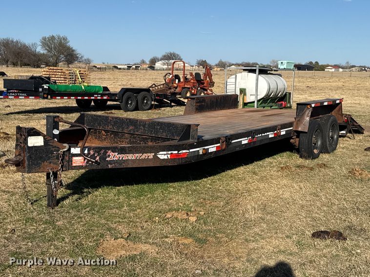 image for item ES5915 2013 Interstate equipment trailer